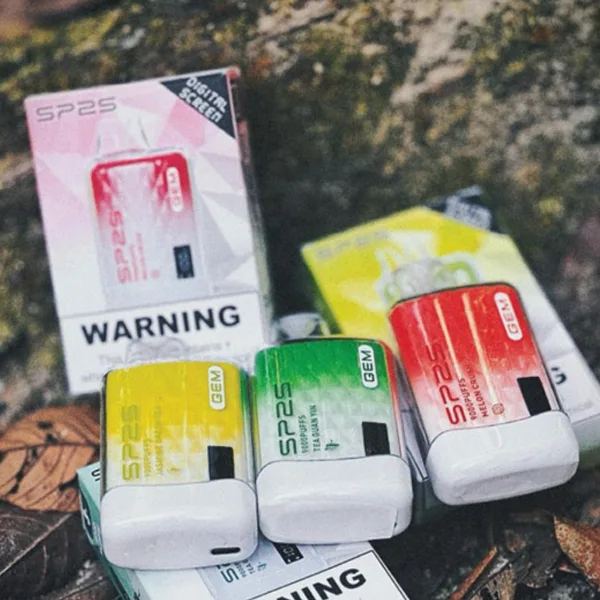 SP2S GEM 9000口 | 智能雙顯拋棄式電子煙 | 16款口味現貨 12ml大容量 台灣速發